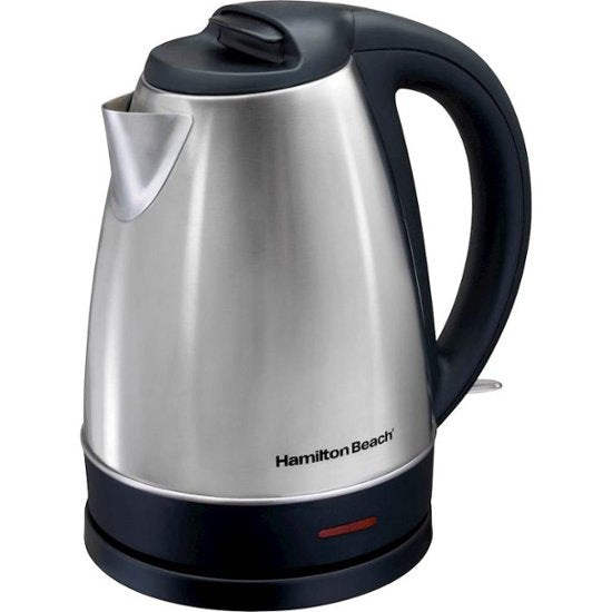 Hamilton Beach - 1.7L Electric Kettle - Stainless Steel